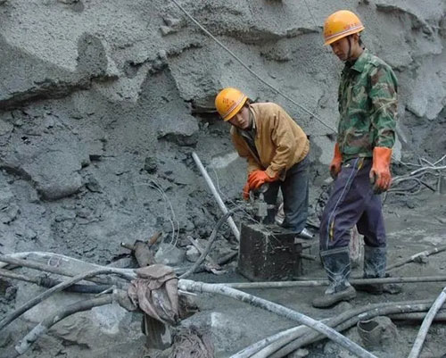 罗庄地基下沉注浆